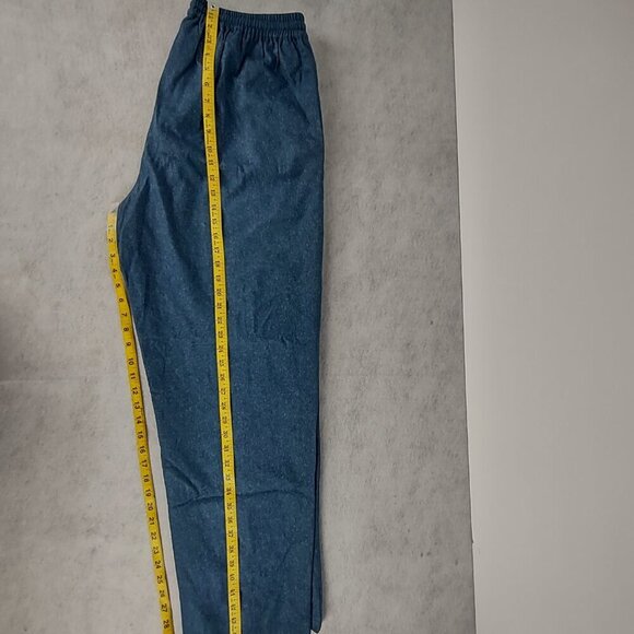 Great Cavalier by St. Paul 100% Silk Vintage 2-Piece Blue Lounge Set Women’s XL - Picture 13 of 16